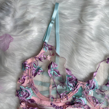 Floral Transparent Lingerie