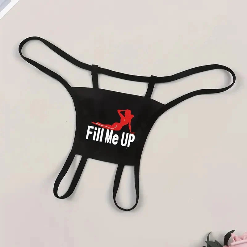 Fill Me Up Open Thong