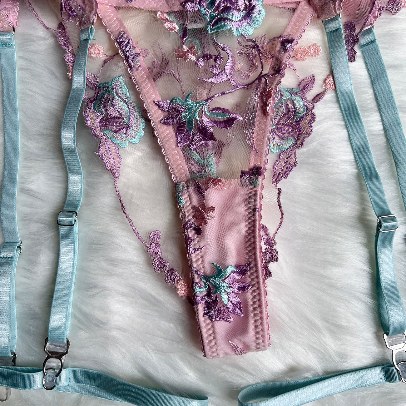 Floral Transparent Lingerie