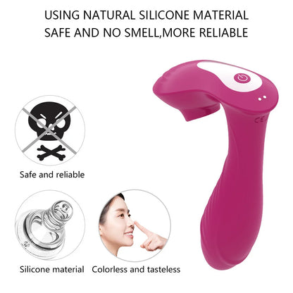 Sucking Vibrator Remote Control Toy