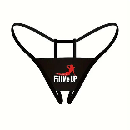 Fill Me Up Open Thong