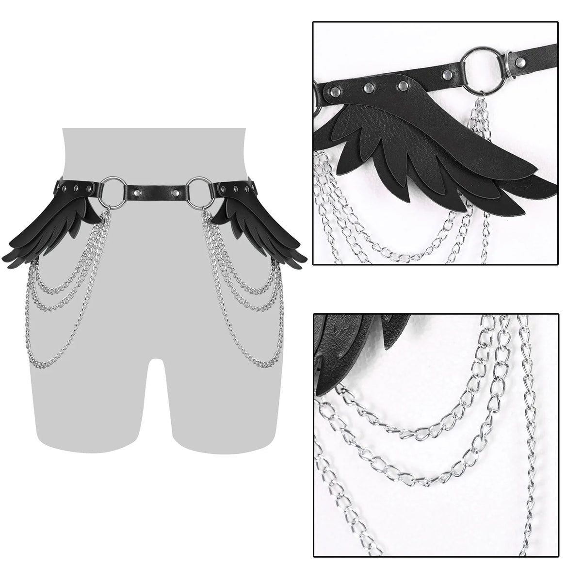 Chained Wings Harness