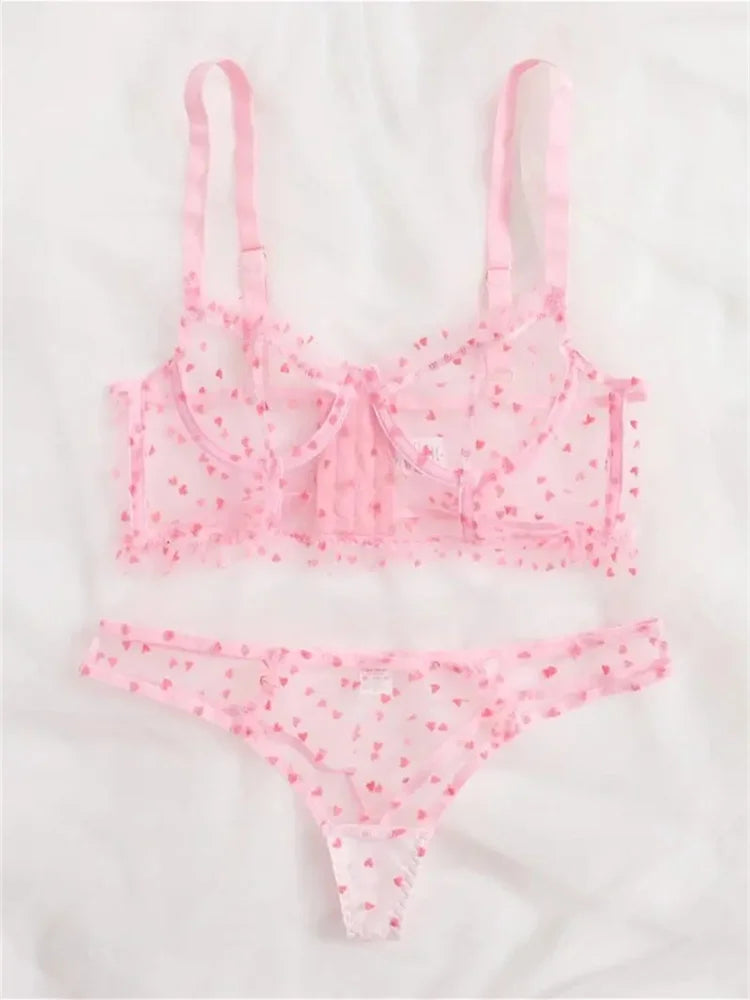 Filled With Love Lingerie Set