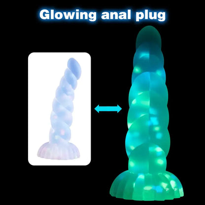 Dark Glowing dildo